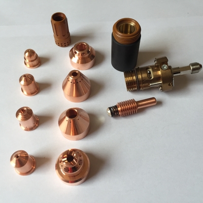 pièces 5pcs compatibles pour le matériel de cuivre ccc de l'électrode de consommables de Hypertherm 220842 diplômée