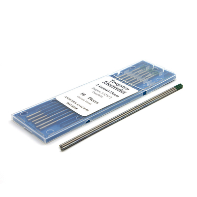 La barre facile de Rod de soudure à l'arc électrique d'électrodes de soudure de tungstène de wp a formé la longueur de 150mm 175mm