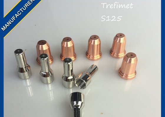 Bec et électrode de pièces de torche de plasma d'EN60974-7 S125 Trafimet